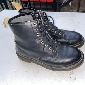 Dr Martens vegan leather black